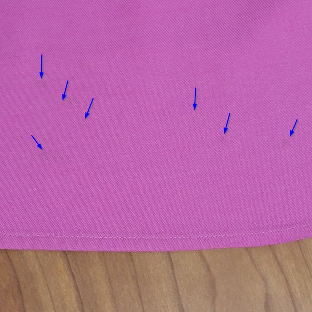 Talbots Wrinkle Resistant Long-Sleeve Pink Cotton Blouse - 24P - Picture 7 of 8